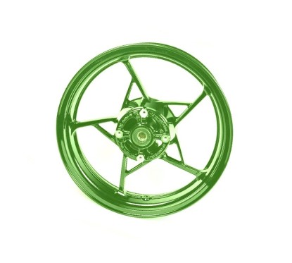 Rear Wheel Green Kawasaki Z650 41073-0704-54S
