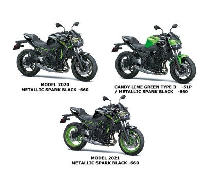 Fuel Tank Kawasaki Z650 2020 2021 2022