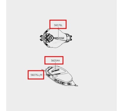 Set Patterns Fuel Tank Kawasaki Z650 Black 2020 2021