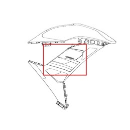 Autocollant Carénage Avant Droit Kawasaki NINJA 650 GRIS 2018