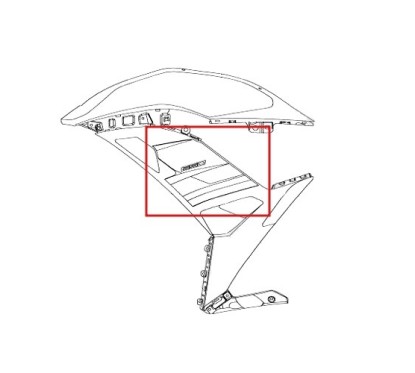 Autocollant Carénage Avant Gauche Kawasaki NINJA 650 GRIS 2018