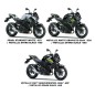 Carénage Gauche Phare Avant Kawasaki Z250 2019/2022