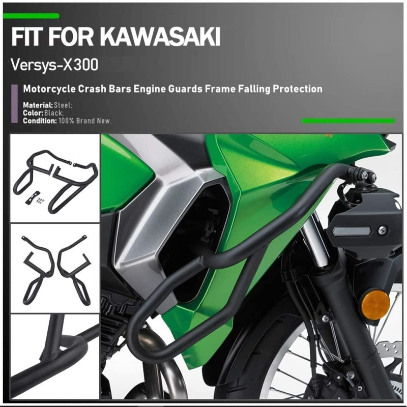 Accessory Engine Guard Kawasaki Versys-X 300 Accessory Engine Guard Kawasaki Versys-X 300