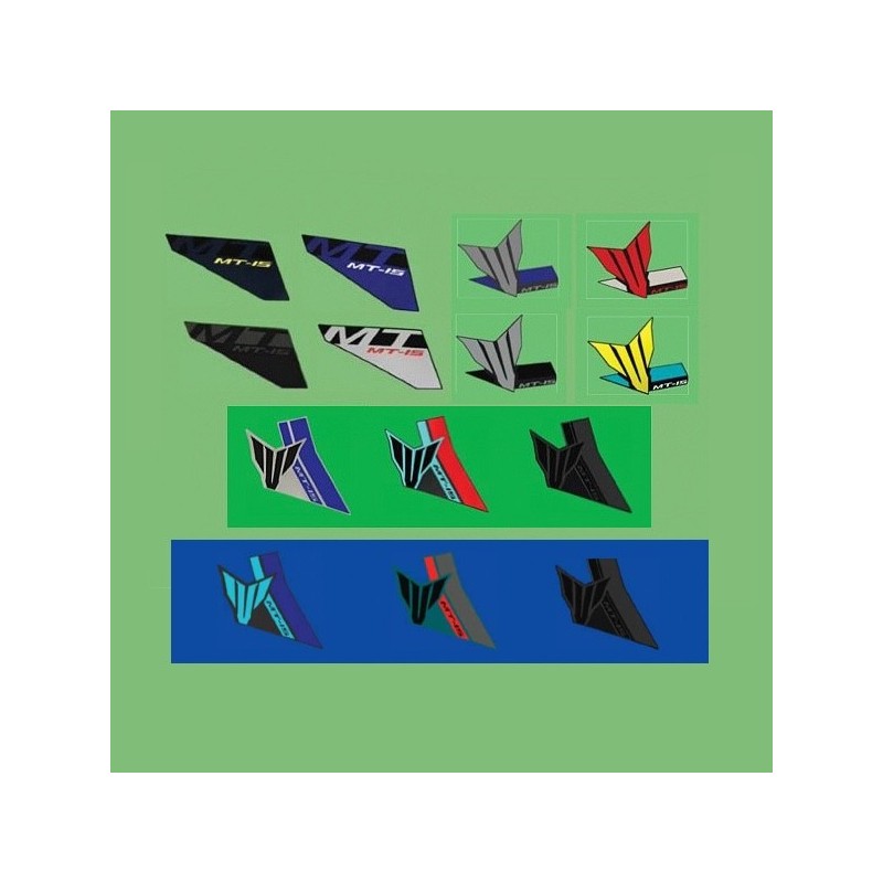 Autocollant Écope Flanc Droit Yamaha MT-15