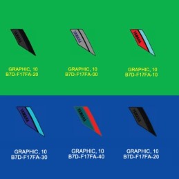 Autocollant Carénage Arrière Droit Yamaha MT-15 2021 2022 B7D-F17FA