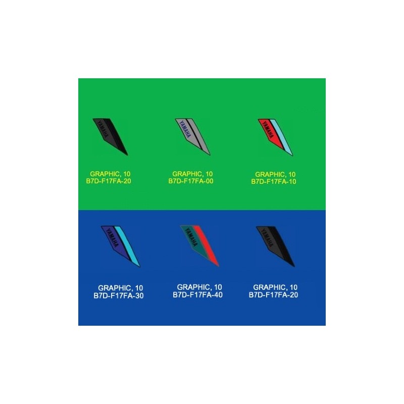 Autocollant Carénage Arrière Droit Yamaha MT-15 2021 2022