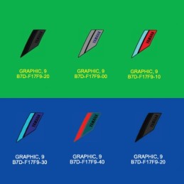 Autocollant Carénage Arrière Gauche Yamaha MT-15 2021 2022 B7D-F17F9