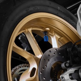 Bouchons de Valve Aluminium Moto et Scooter Bikers