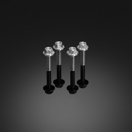 Stainless Bolt Windshield Bikers Motorcycle and Scooter