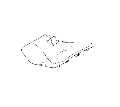 Selle Conducteur Kawasaki Ninja 300