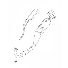 Couvre Echappement Yamaha YZF R15 2017 2018 2019 2020