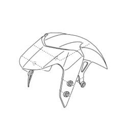 Front Fender Yamaha YZF R15 / R15M 2022 2023