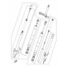 Under Bracket Front Forks Yamaha YZF R15 2017 2018 2019 2020