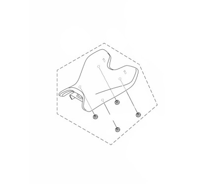 Single Seat Driver Yamaha YZF R15 2022 2023