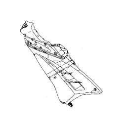 Cowling Center Left Kawasaki Ninja 300