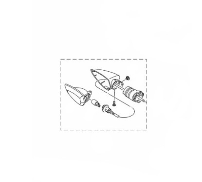 Clignotant Avant Droit Yamaha YZF R15 / R15M 2022 2023