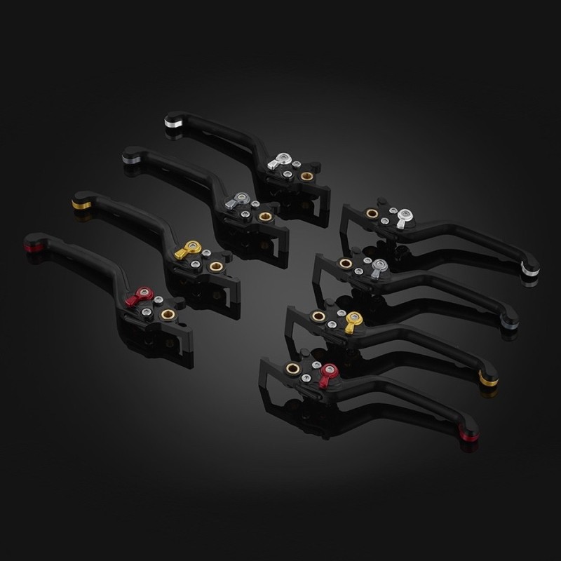 Leviers de Frein Avant-Arriere Réglable Bikers Honda PCX 2021 ABS et e:HEV Leviers de Frein Avant-Arriere Réglable Bikers Honda PCX 2021 ABS et e:HEV