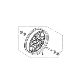 Front Wheel Honda Forza 350 2021