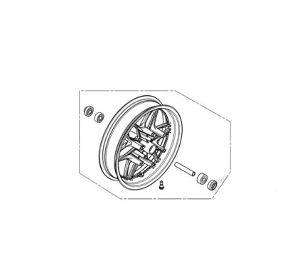 Front Wheel Honda Forza 350 2021