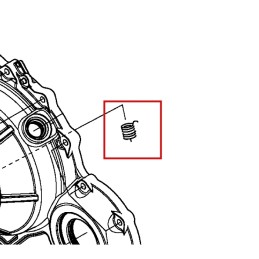 Ressort Levier Embrayage Honda CMX 500 Rebel 22815-MJE-D00