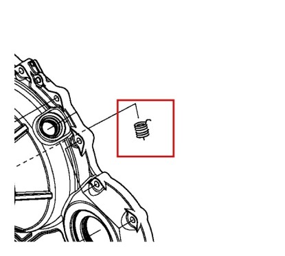 Spring Lever Clutch Honda CMX 500 Rebel 22815-MJE-D00