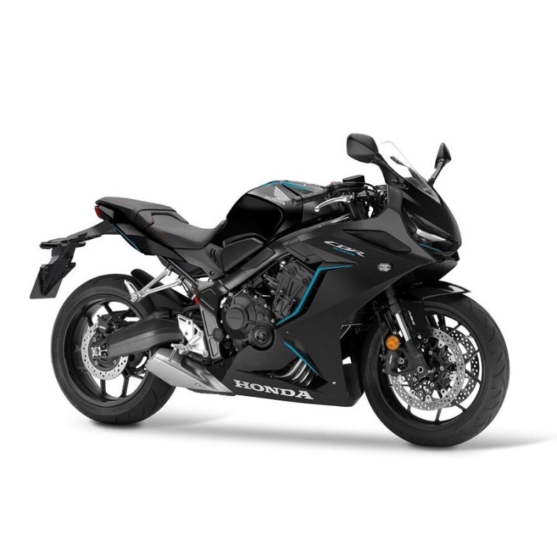 Stickers Set Honda CBR650R Black 2023