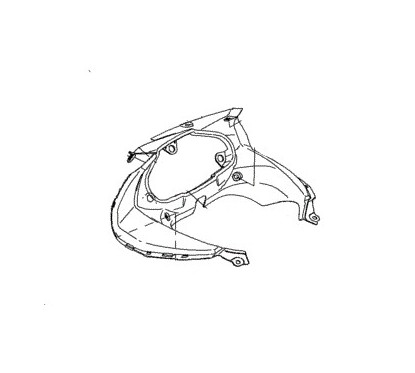 Carénage Compteur Kawasaki Ninja 250R