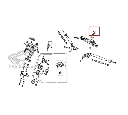 Cap Nut Bridge Forks Top Honda CBR650R