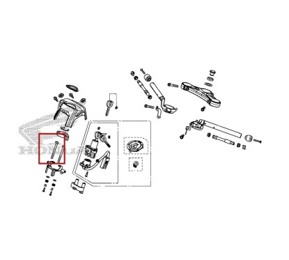 Boulon 8mm Couvre Neiman Honda CBR650R 90107-MJN-A00
