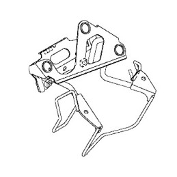 Support Face Avant Kawasaki Z300