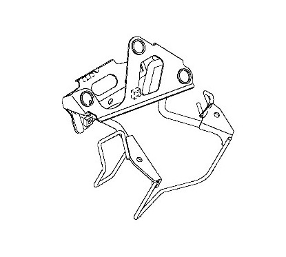 Support Face Avant Kawasaki Z300