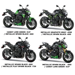 Set Patterns Cover Tail Cover Kawasaki Z900 2020 2021 2022 2023