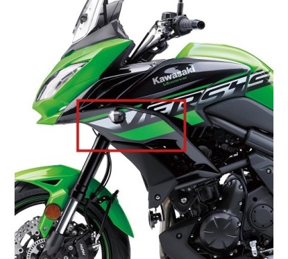 Sticker Avant Gauche Kawasaki Versys 650 2018 Vert 56075-3797
