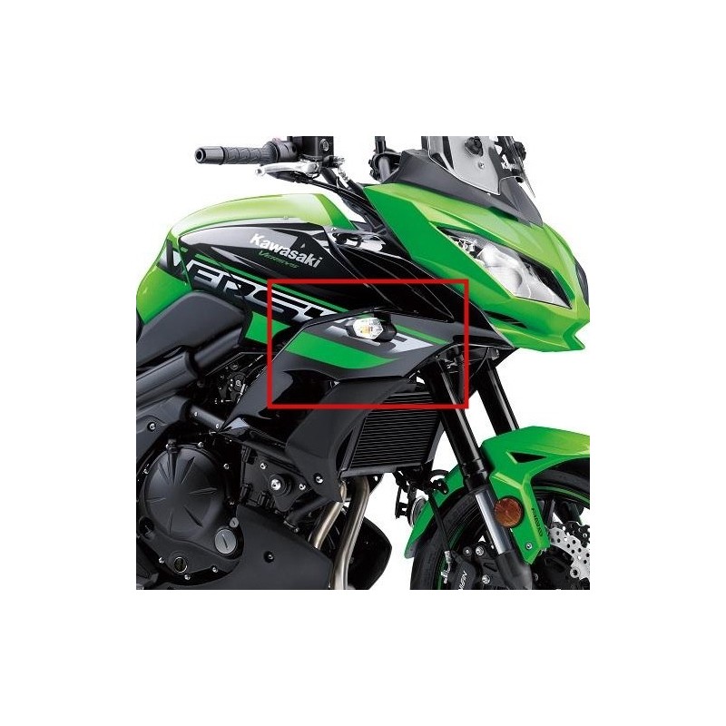 Sticker Carénage Flanc Avant Droit Kawasaki Versys 650 2018 Vert Candy Lime Sticker Carénage Flanc Avant Droit Kawasaki Versys 650 2018 Vert Candy Lime