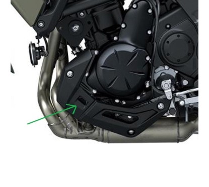 Carénage Inférieur Gauche Kawasaki Versys 650 2022 2023 2024 2025 55028-0819