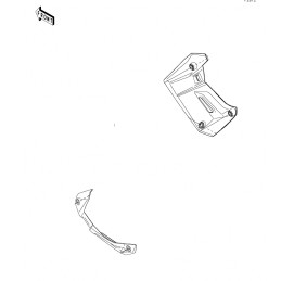 Cowling Lower Left Kawasaki Versys 650 2022 2023 2024 2025 55028-0819