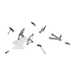 Platine Gauche Conducteur Honda CB650R