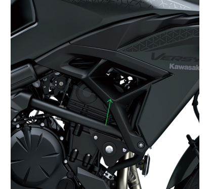 Carénage Flanc Centre Droit Kawasaki Versys 650 2022/2025