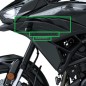 Kit Autocollants Carénage Flanc Avant Gauche Kawasaki Versys 650 NOIR 2022/2023