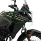 Autocollant Carénage Flanc Avant Droit Kawasaki Versys-X 300 Gris 2019