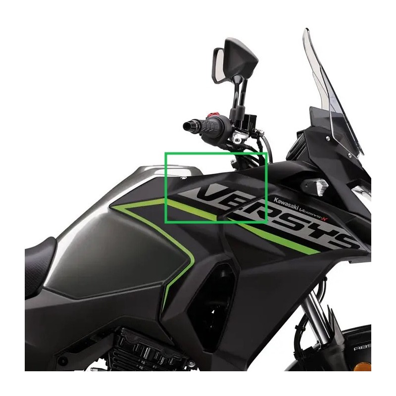 Mark Cowling Tank Right Upper Kawasaki Versys-X 300 Gray 2019