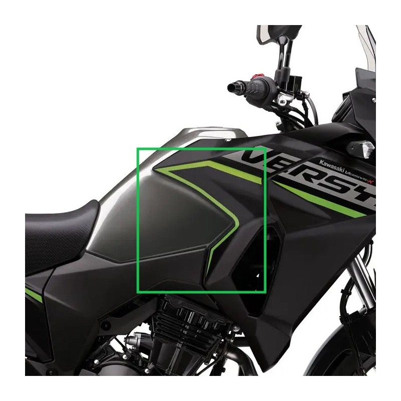 Autocollant Carénage Reservoir Droit Inférieur Kawasaki Versys-X 300 Gris 2019 Autocollant Carénage Reservoir Droit Inférieur Kawasaki Versys-X 300 Gris 2019