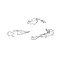 Carénage Flanc Arrière Droit Kawasaki Versys 650 2022/2025