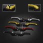 Set Folding Adjustable Levers Bikers Honda MSX GROM 125 2021/2024 Set Folding Adjustable Levers Bikers Honda MSX GROM 125 2021/2024
