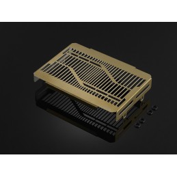 Grille Protection Radiateur Titane Stainless Bikers Honda CL500 2023 2024