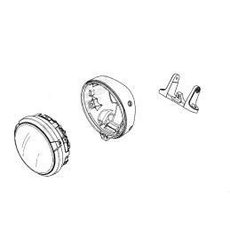 Boitier Phare Avant Honda CL500 2023 2024 61310-K87-A31