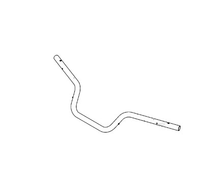 Handlebar Honda CL500 2023 2024 53100-K3S-JA0