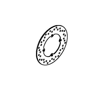 Rear Brake Disc Honda CL500 2023 2024