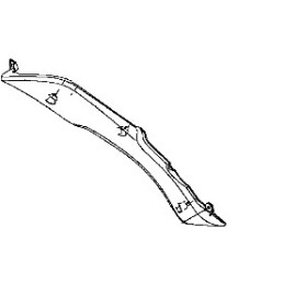 Couvre Cadre Gauche Kawasaki Versys 650 2015/2021