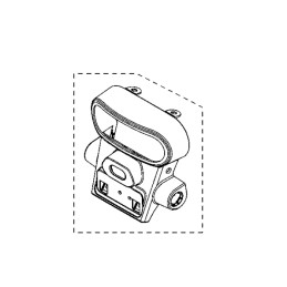 Couvre Contour Phare Arrière Honda CL500 2023 2024 80120-K3S-JA0